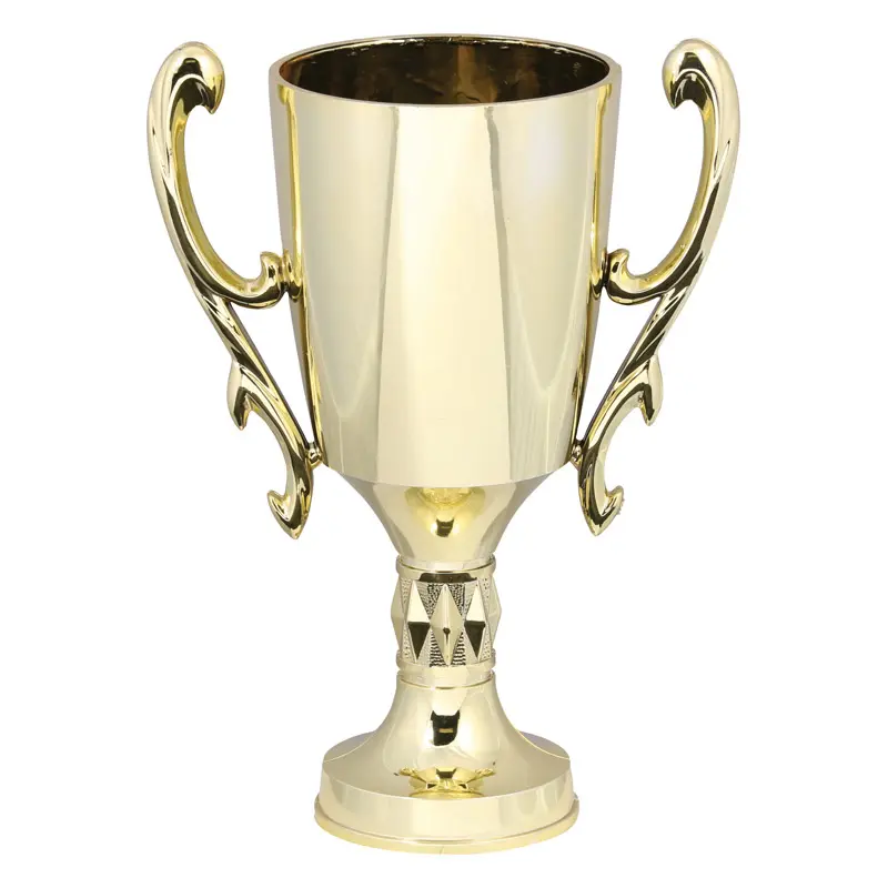 1308-G Chalice Plastic Cup, Gold - 8 1/2"