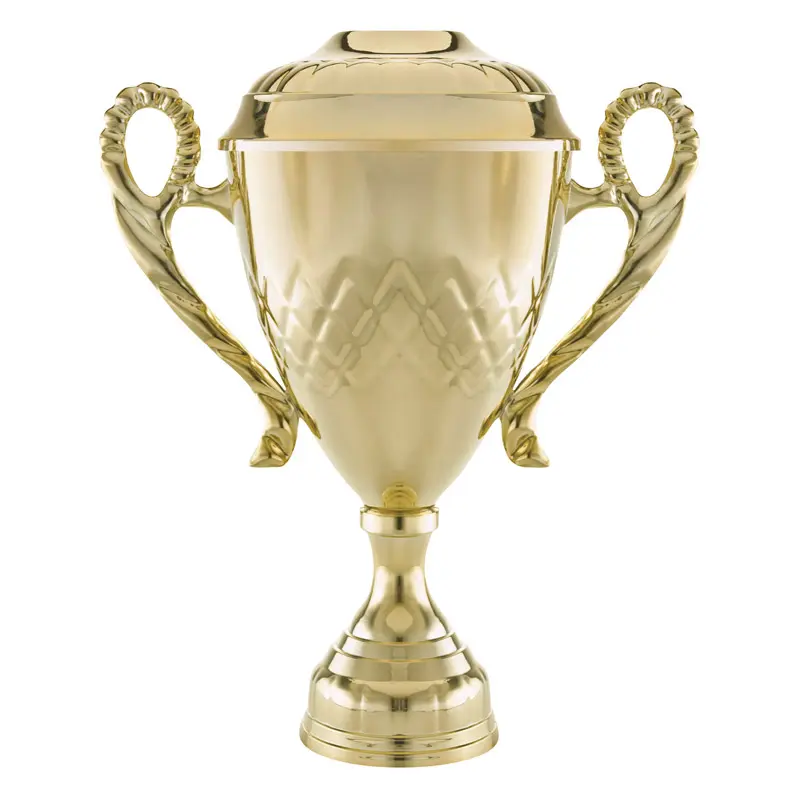 DC-75 Diamond Plastic Cup, Gold - 7 1/2" (Lid DCL-75 Sold Separately)