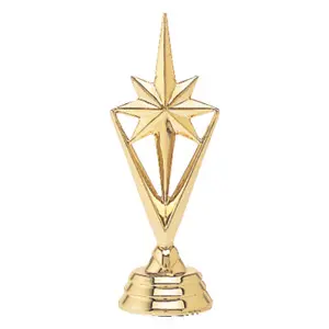 133-G Star Victory Figure, Gold - 3 1/2"  (J2)